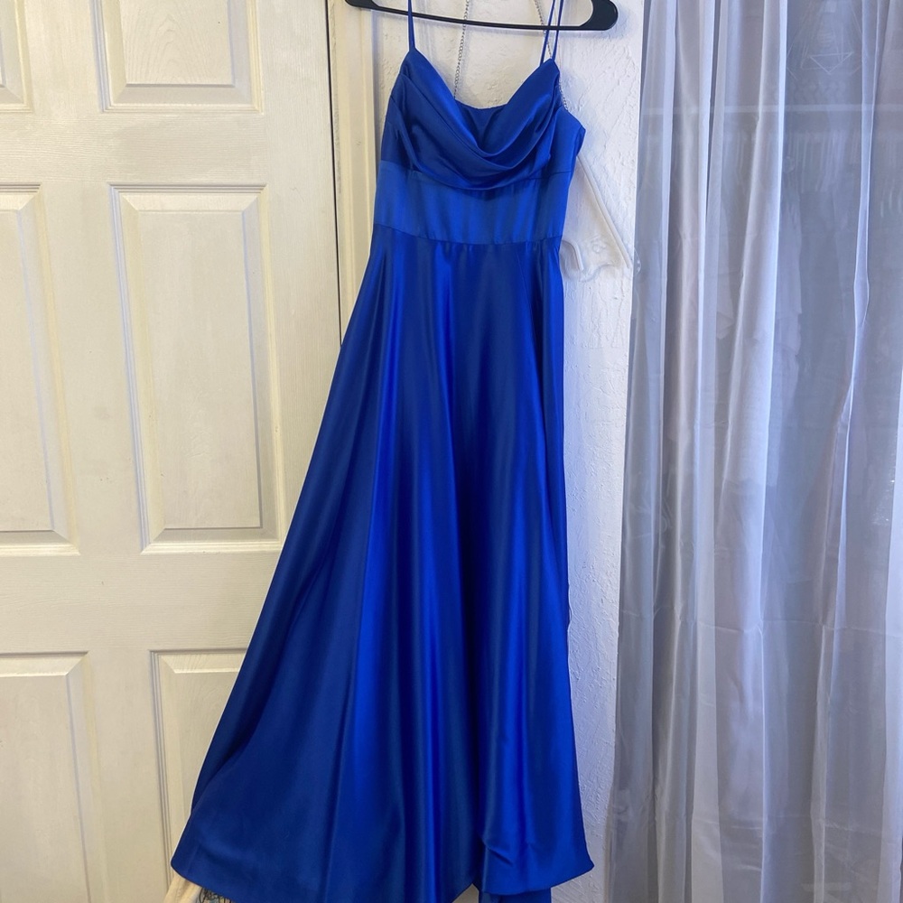Next Up Royal Blue Dress